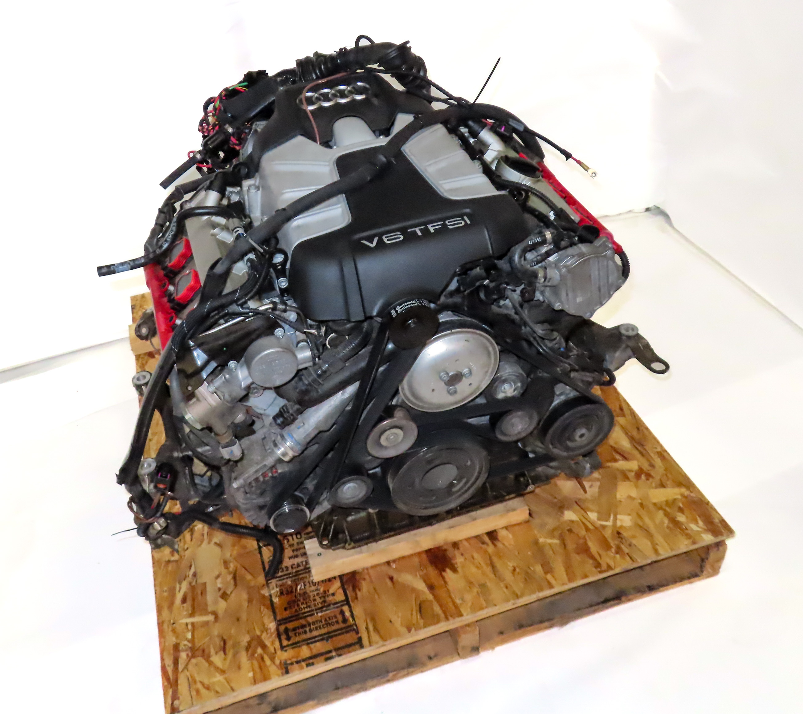 2013-2017 AUDI Q5 (B8 8R) 3.0L CTUC SUPERCHARGED ENGINE ASSEMBLY (117k) — exact item pictured
